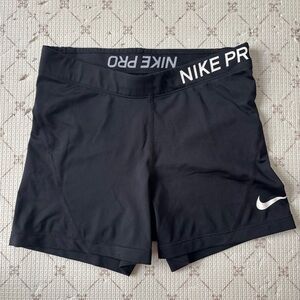 Women's Nike Pro Dry Fit Black Shorts